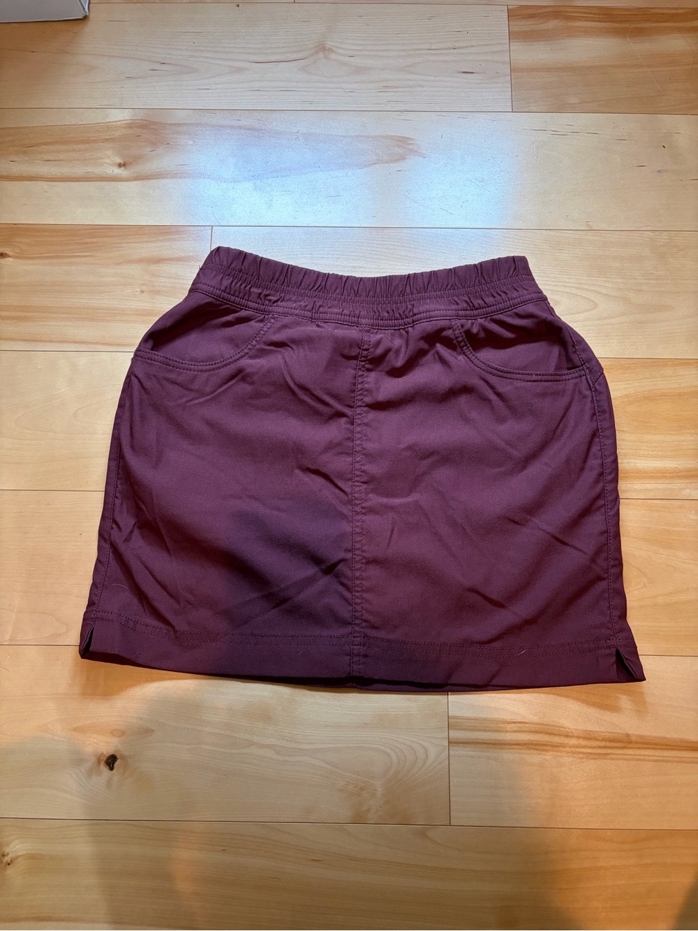 Prana Women's Skirt in Burgundy